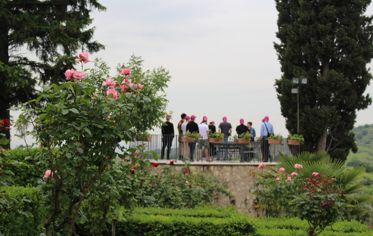 ’Romeo’ austriaco in visita a Villa Spinosa